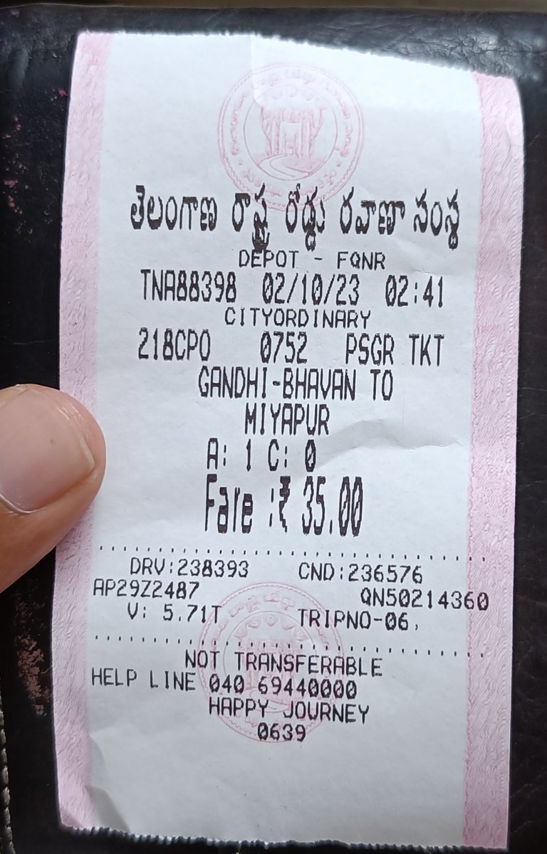 vinay_vangala's tweet image. Last night after an event at Nampally area, I waited at the bus stop for 20mins and got a bus. 
Thank you @TSRTCHQ for running buses in the odd time too for public and saving our pockets.
#PublicTransport
#ActiveMobility
@tsrtcmdoffice @SajjanarVC