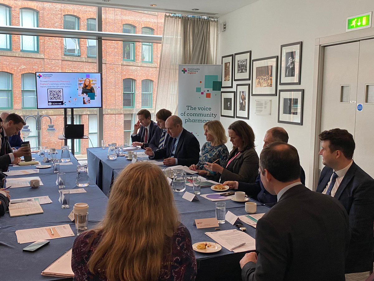 Community Pharmacy England: Policy (@pharmacyengland) on Twitter photo Many thanks to <a href="/CGreenUK/">Chris Green</a> for chairing our #CPC2023 event today:
āDelivering the PMās NHS pledge: does community pharmacy hold the key?ā.
Thanks to all MPs, councillors, pharmacists, patient groups, health charities and others who contributed to this valuable discussion. Many thanks to <a href="/CGreenUK/">Chris Green</a> for chairing our #CPC2023 event today:
āDelivering the PMās NHS pledge: does community pharmacy hold the key?ā.
Thanks to all MPs, councillors, pharmacists, patient groups, health charities and others who contributed to this valuable discussion.
