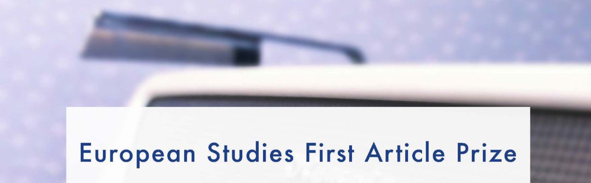 Less than a month left to submit nominations for the European Studies First Article Prize. This prize of $250 is awarded to two scholars in humanities and social sciences. Deadline to apply is 11:59 pm EDT on October 31, 2023. More info ➡️ shorturl.at/rLQY0