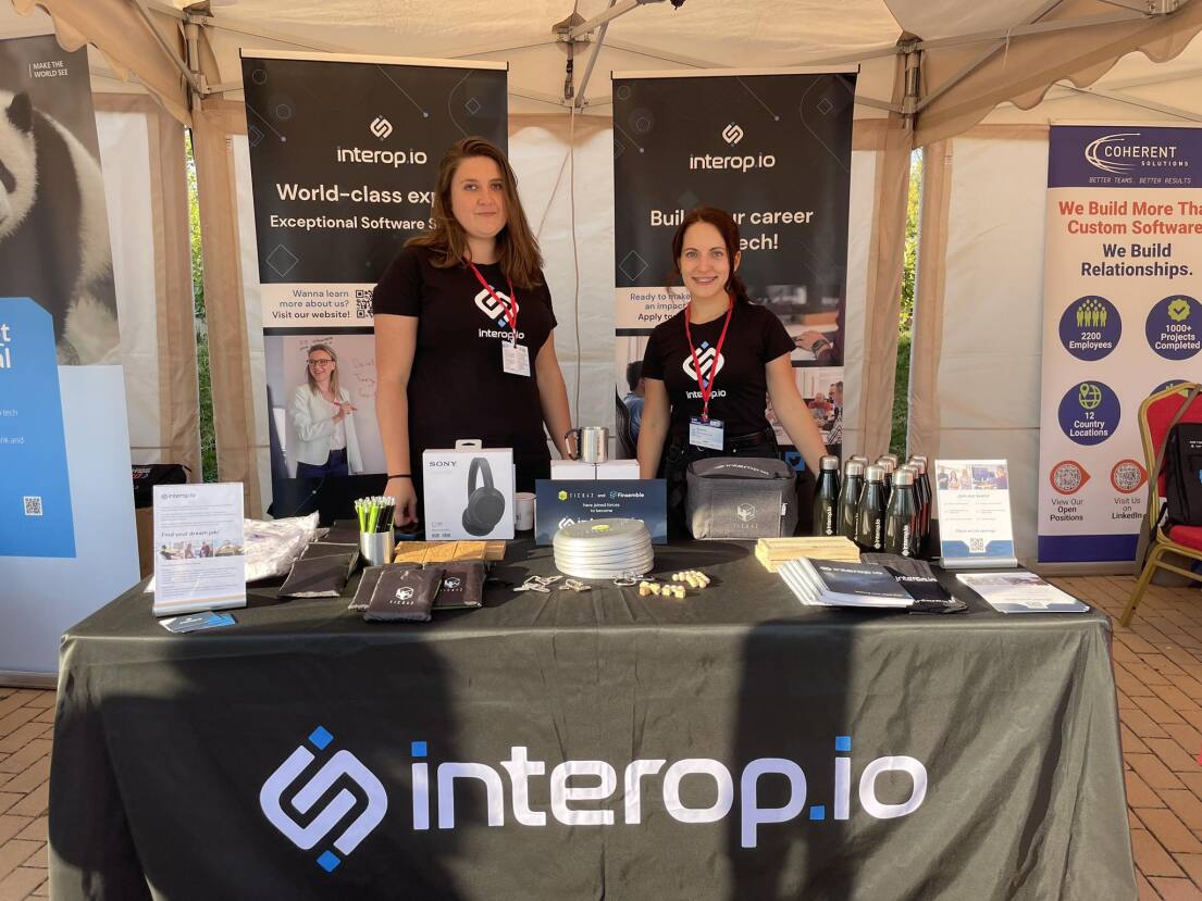 interopio's tweet photo. Thank you all for meeting us this past Saturday at the DEV: Challenge Accepted job fair event! Our team was thrilled to meet such talented and motivated individuals eager to explore new career opportunities and take their next professional step.
#jobfair #ITJobs #devjobs #devbg #developers #devcareers #itcareers #Techjobs