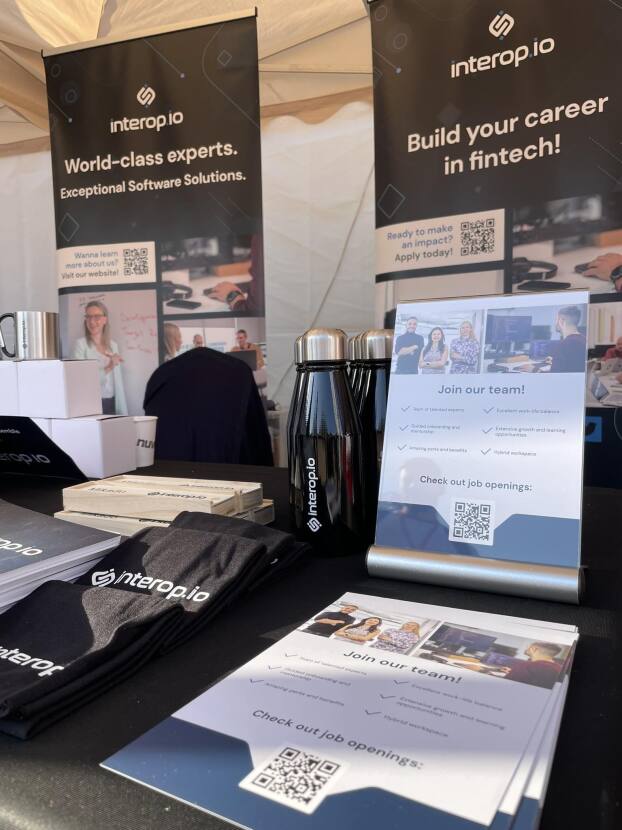 interopio's tweet photo. Thank you all for meeting us this past Saturday at the DEV: Challenge Accepted job fair event! Our team was thrilled to meet such talented and motivated individuals eager to explore new career opportunities and take their next professional step.
#jobfair #ITJobs #devjobs #devbg #developers #devcareers #itcareers #Techjobs
