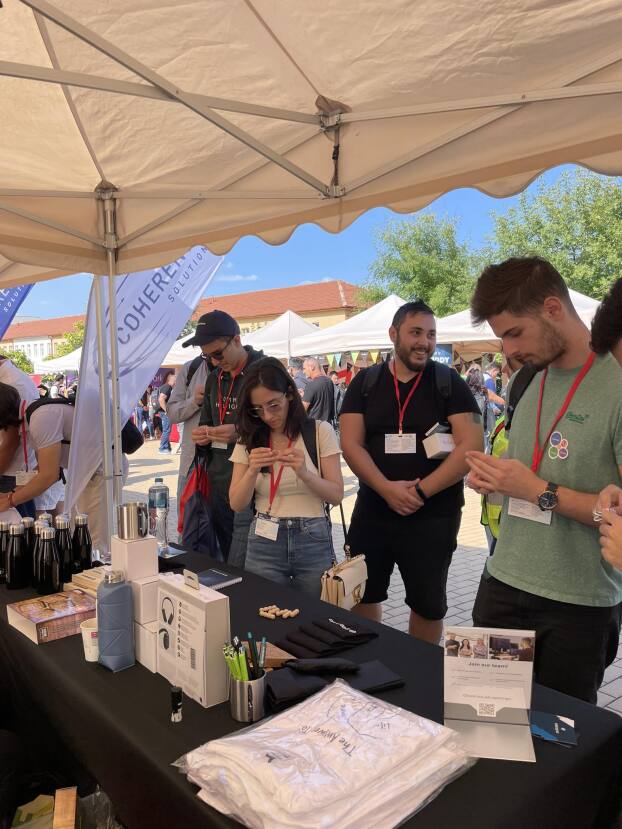 interopio's tweet photo. Thank you all for meeting us this past Saturday at the DEV: Challenge Accepted job fair event! Our team was thrilled to meet such talented and motivated individuals eager to explore new career opportunities and take their next professional step.
#jobfair #ITJobs #devjobs #devbg #developers #devcareers #itcareers #Techjobs