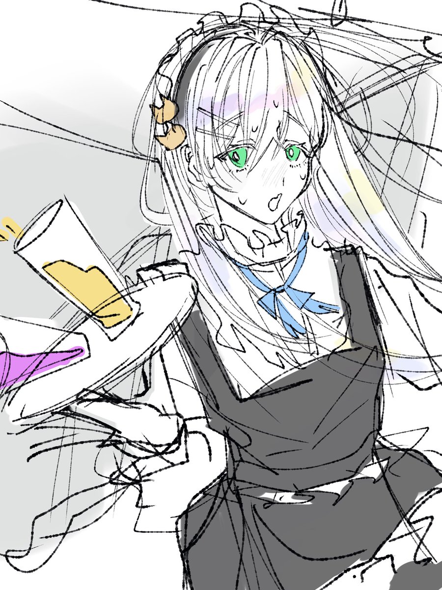 wasurena_234's tweet photo. クロノアさんは女装したことが、
あるとか、ないとかで…
#kuronoa121 #クロノア #女装 #イラスト #メイド https://t.co/R1g7WL1N8W