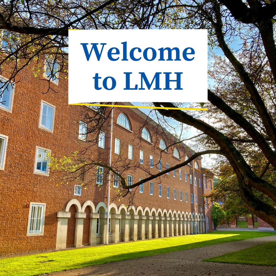 We're so excited to welcome our new undergraduates to college today - a very warm welcome to all of you and we hope you enjoy your first days as LMH students! #WelcometoLMH #OxfordFreshers2023 #FreshersWeek