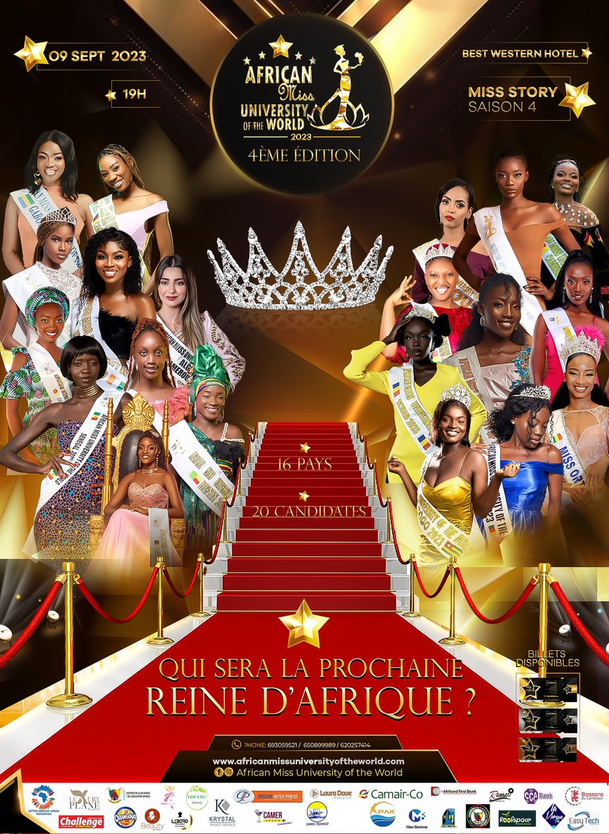 jgraphix237's tweet photo. Hello tout le monde 😊,

#africanmissuniversityoftheworld

#jgraphix
#conception
#branding
#miss
#graphicdesign
#photoshop
#brand
#color
#infographie
#creativity https://t.co/ZYuU8tj1pT