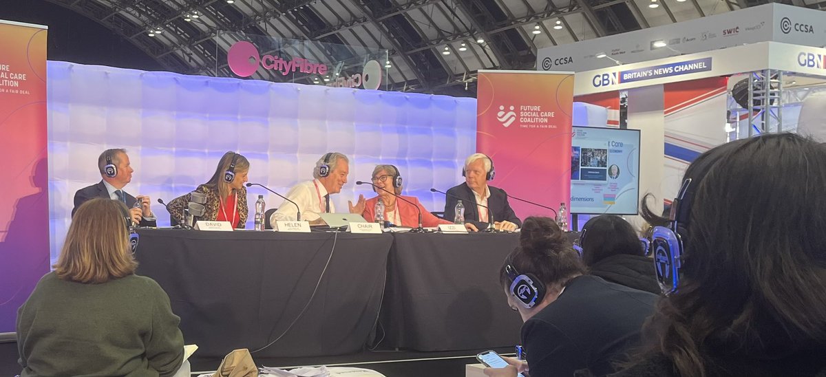 rubyapeacock's tweet photo. Good to hear @Helen_Whately acknowledge that social cares role is not just to support hospital discharge at the @The_FSCC fringe https://t.co/ONU6CUopTG