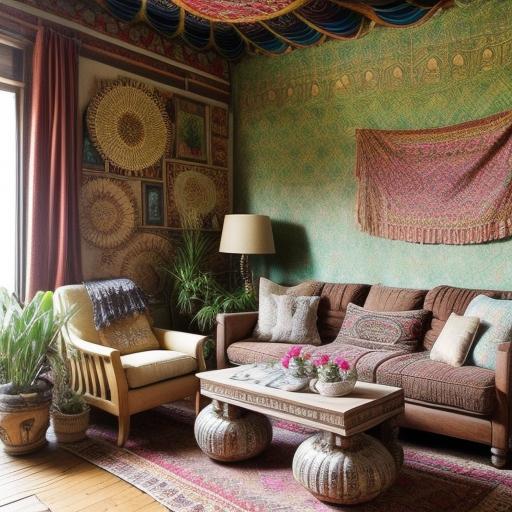 interior_ai_gen's tweet photo. Step into a living space that resonates with artistic vibes and global  inspirations. Dive deep into the Bohemian Living Room with Interior AI  Generator: https://t.co/NIHbbVC9XO #design #interior #bohemianlivingroom #worldlywonders https://t.co/Rq0ZB21nwR