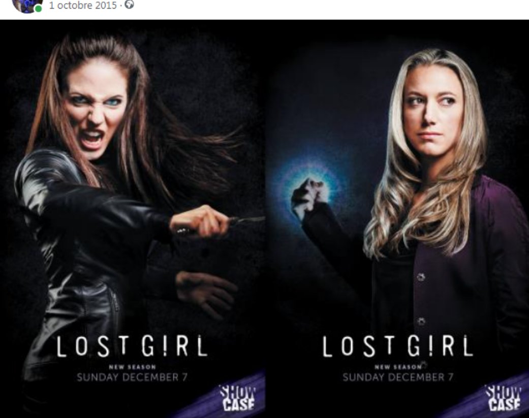 DomiLewis's tweet image. Souvenir on Faebook,October 1, 2015,
with #Doccubus💞 for #LostGirlSeason5 starting December 7, 2014 on @ShowcaseTV 🍁 
Ep 5x01 🫴 #LikeHell Pt. 1 
#LostGirl 💖#LundiLostGirl