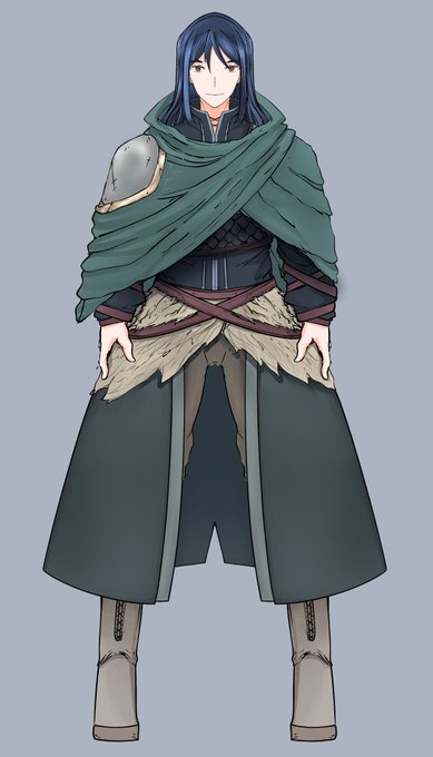 TRPGで使う予定のうちの子
ヴァルト・レーゲンシルト

生き別れた母親を探すために冒険者になった。温厚な性格だが好奇心は強め。
ショートソード二刀使いのレンジャー。 