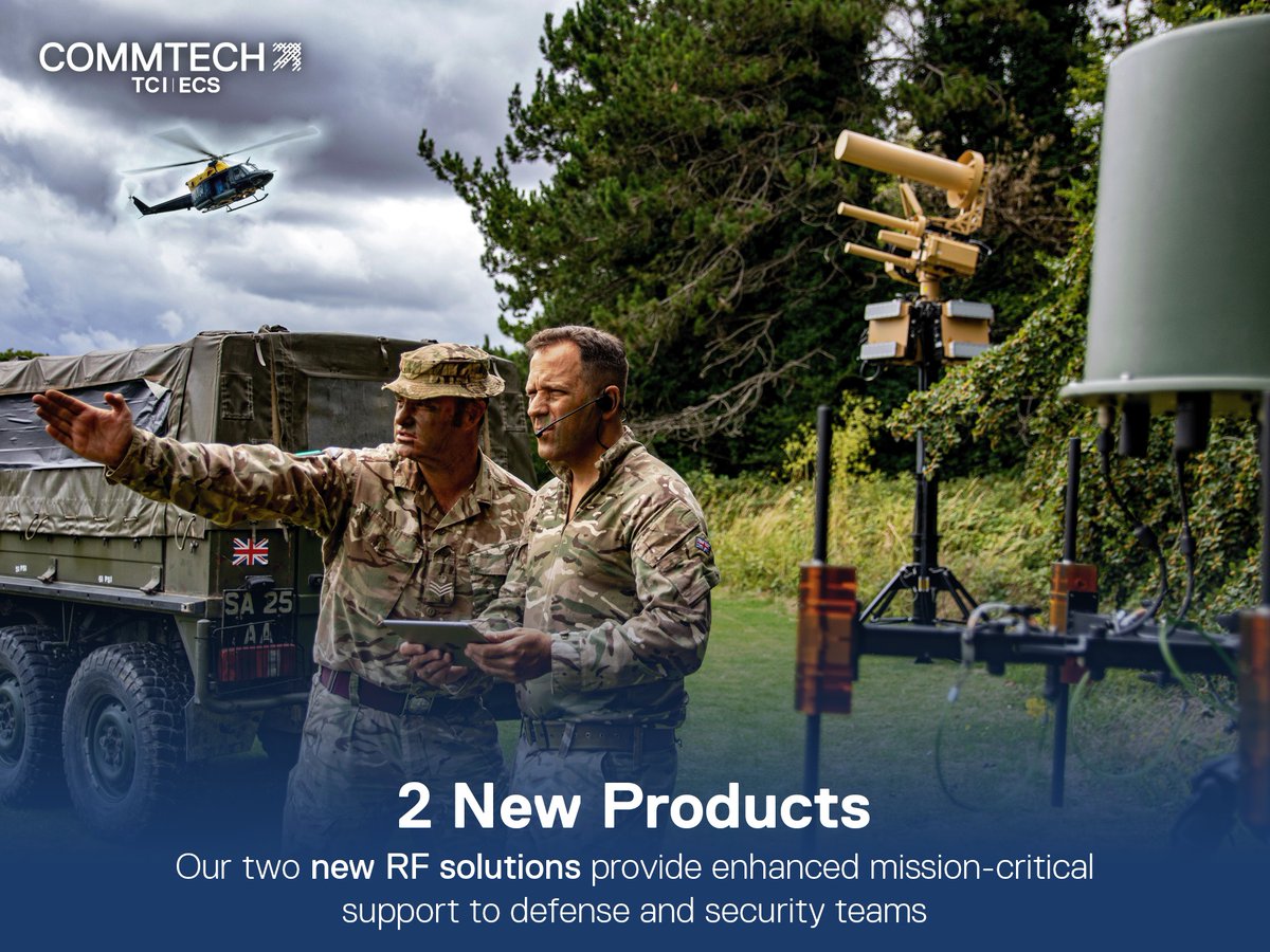 Since we became SPX CommTech in 2021, we have created, developed, and launched scalable RF solutions that ensure mission success. We plan to continually evolve these solutions with leading edge technologies. Find out more at: enterprisecontrol.co.uk/spx-commtech-l… or linktr.ee/spxcommtech