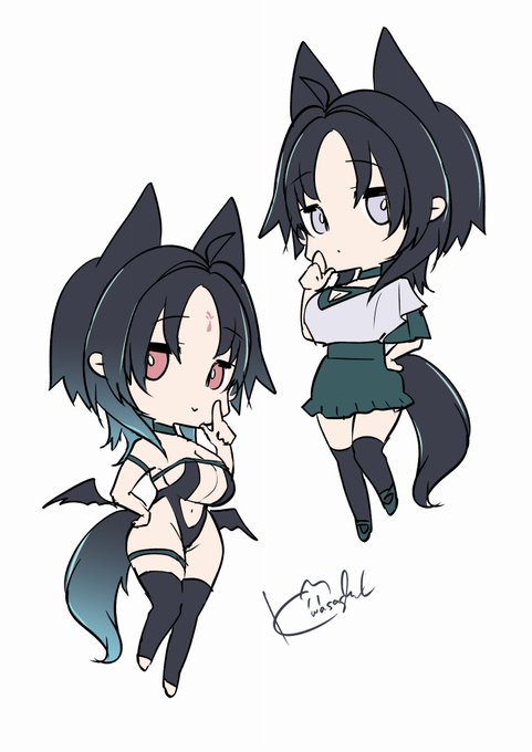 毛色変えてもいいなぁ‥ #軽率にキャラデザ 