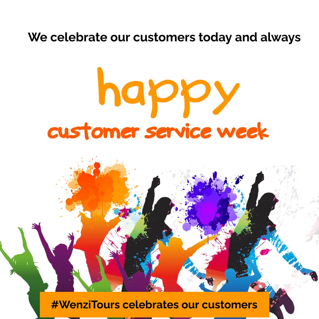 wenzitours's tweet photo. 🌟 Celebrating Customer Service Week with Wanderlust Vibes! 🌍✨ Our passion is to create unforgettable travel experiences for you. Thank you for being part of our incredible journey! 🙌💼✈️ #CustomerServiceWeek #TravelWithPassion #ExploreBeyondBoundaries https://t.co/dHMwrEosOY