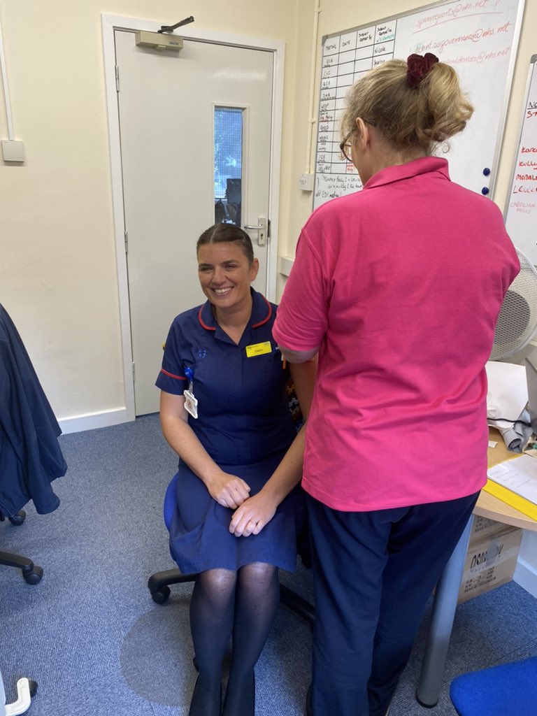 Winter well-being campaign launch in @AdultBchc. Senior leaders having their flu vaccine to protect the patients, themselves and their families #winterwellbeing #protectingagainsttheflu.
Thanks to our peer vaccinators out and about in our teams protecting your staff