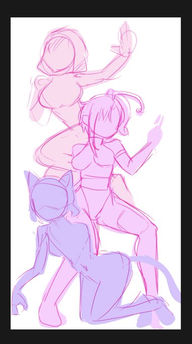 スパイダーグウェン、サイロック、キャットウーマン 