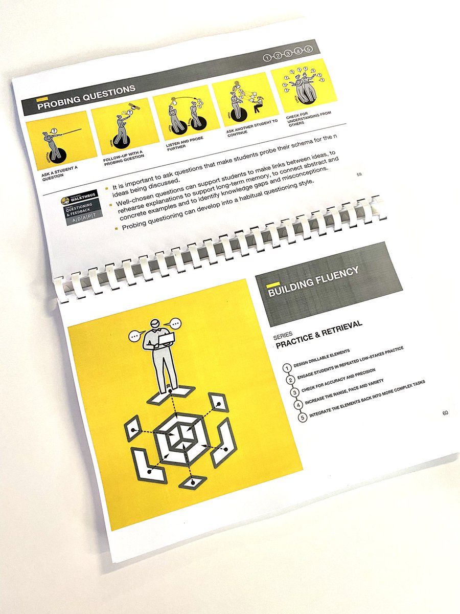 Using #Rosenshine as the foundation of our approaches to Teaching and Learning this year. Supplemented with our T&amp;L handbook based on <a href="/WALKTHRUs_5/">Walkthrus</a>