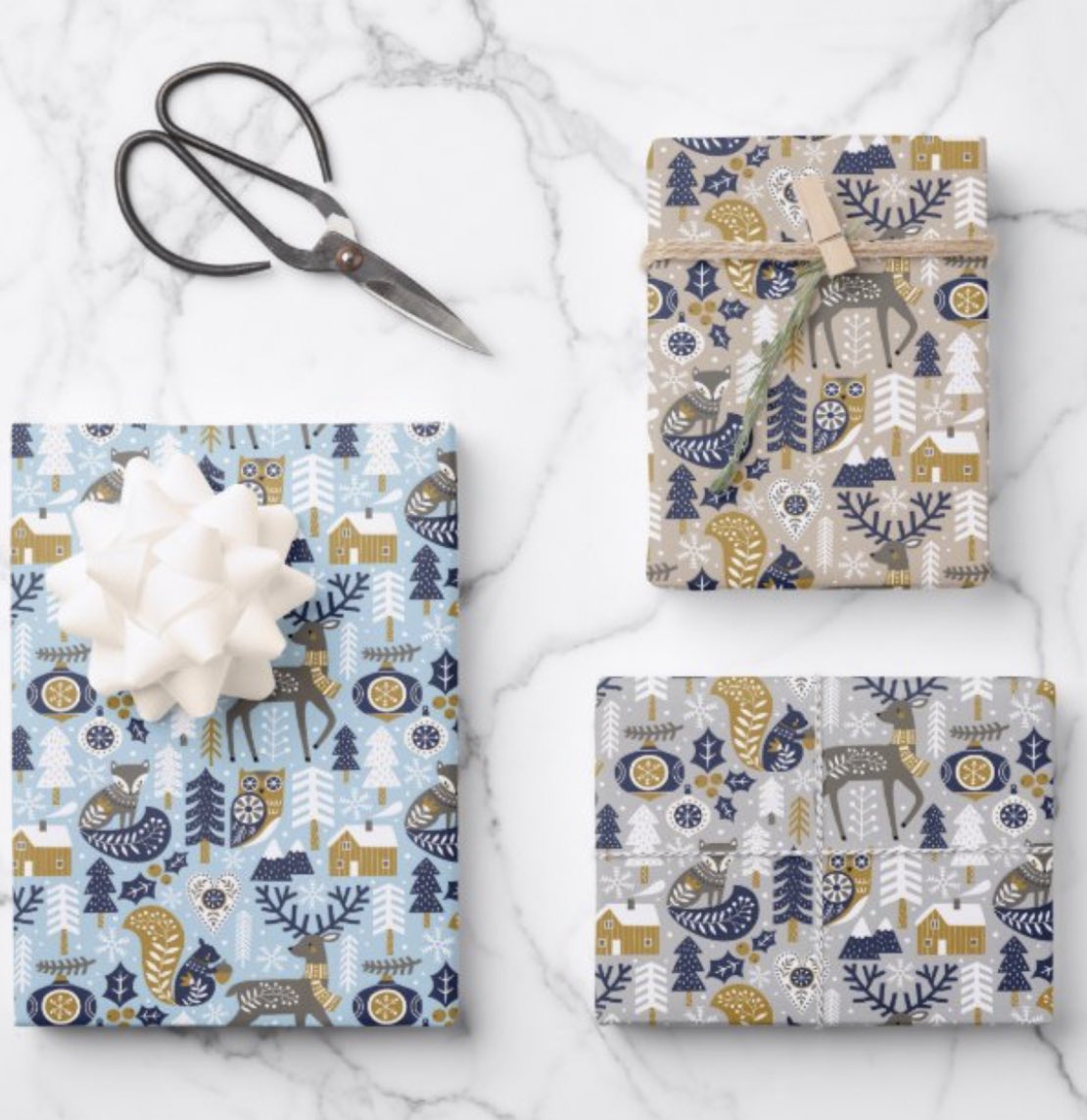 ArtasticD's tweet photo. Happy Monday everyone! How cute is this pack of Christmas wrapping paper and save 20% with code ZSEASONSTART
https://t.co/PWWv4cyqIC

#Christmas #giftidea #festive #MHHSBD #zazzlemade #giftwrap https://t.co/VesFiL5ccJ