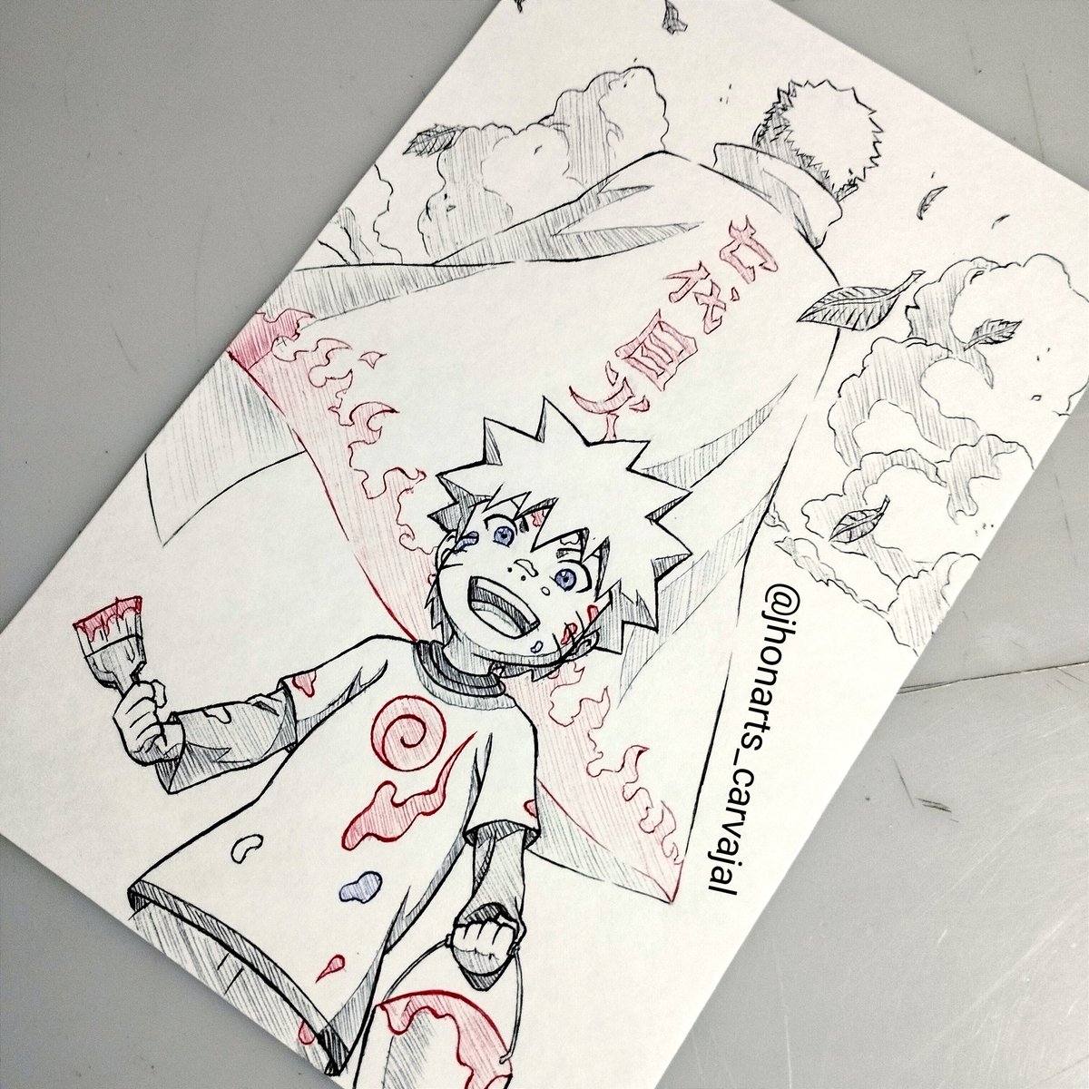 JhonartsC's tweet photo. Hoy empiezo el #inktober 
(Today I start the #inktober2023)
1#dream
#naruto #narutoshippuden #narutokun #ink #tinta #animeart #animedrawing #manga #mangaart #anime #lineart https://t.co/a9DuglxQwc