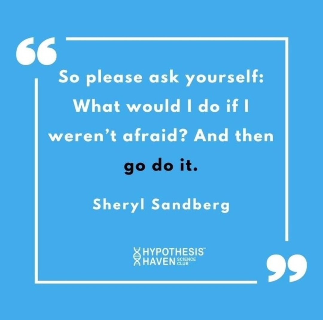 #HHSciClub#MotivationalMonday #SciKids #STEMKids #STEMHouston #ScienceEducation #sherylsandberg
