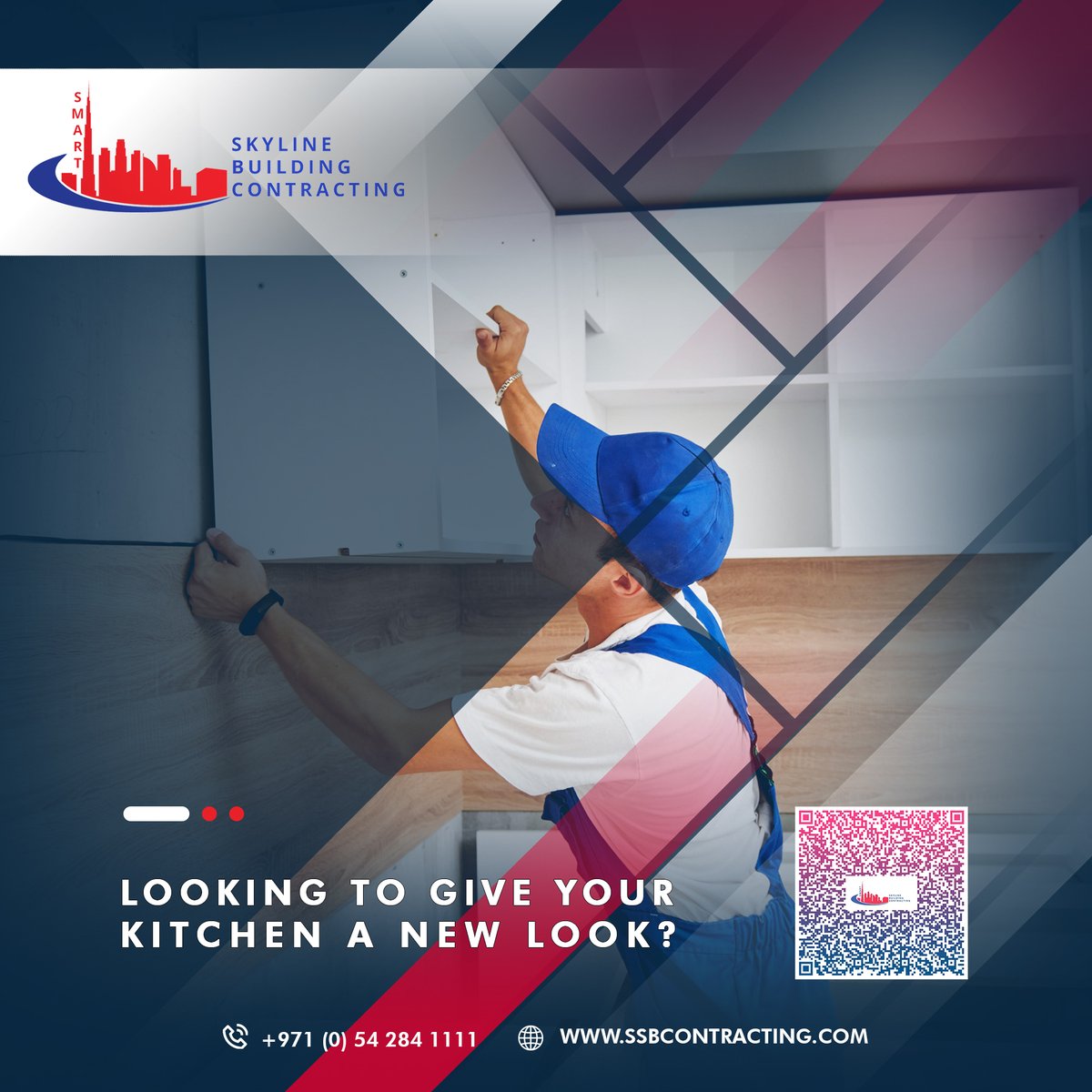 SSB Contracting can help you install a new kitchen from start to finish. We offer a wide range of kitchen designs and can create the perfect kitchen for you.

📢 Contact Us
🌐 ssbcontracting.com 
📞 +971(0) 54 284 1111

#KitchenInstallations #KitchenRenovation #DreamKitchen