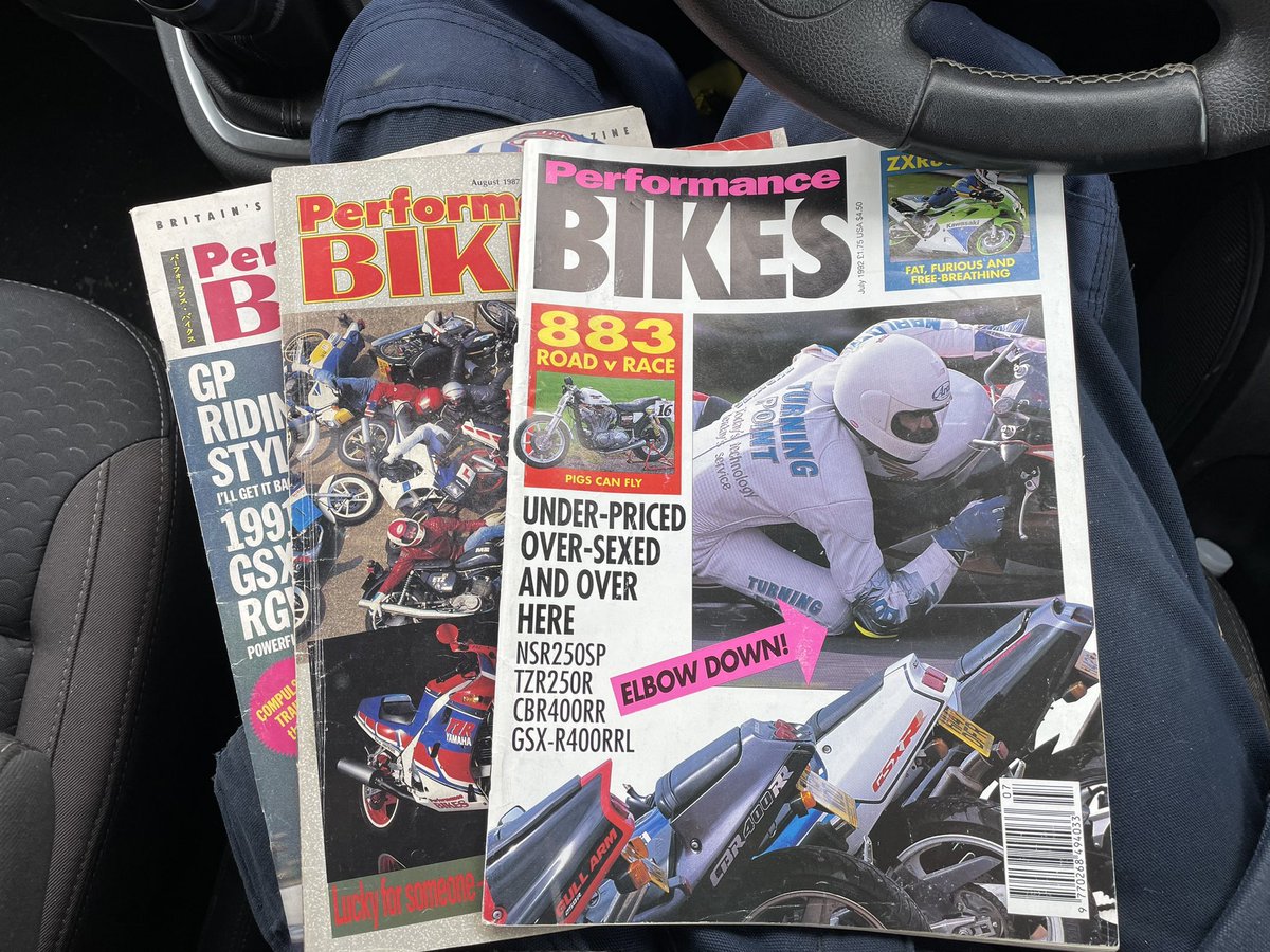 kieranzxt's tweet photo. Had some right biking porn through the letterbox today 👍 @SimonHbikes #whenmagazineswereworthbuying https://t.co/Z3TZ8fFfVw