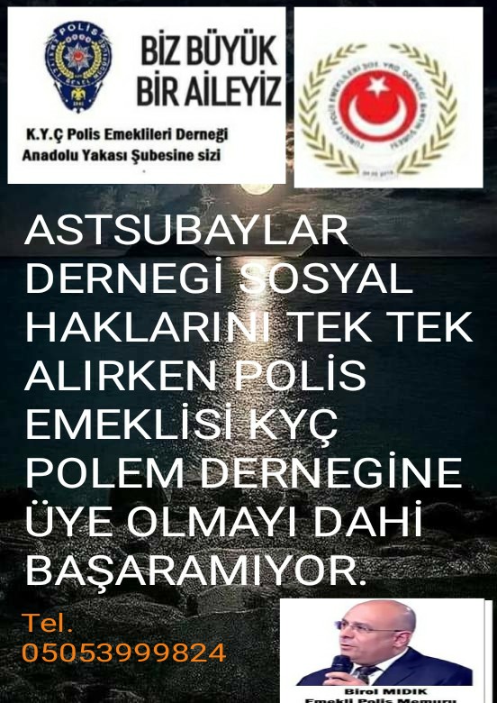 POLİS EMEKLİLERİNİN SESİ (@akkaya013e) on Twitter photo 