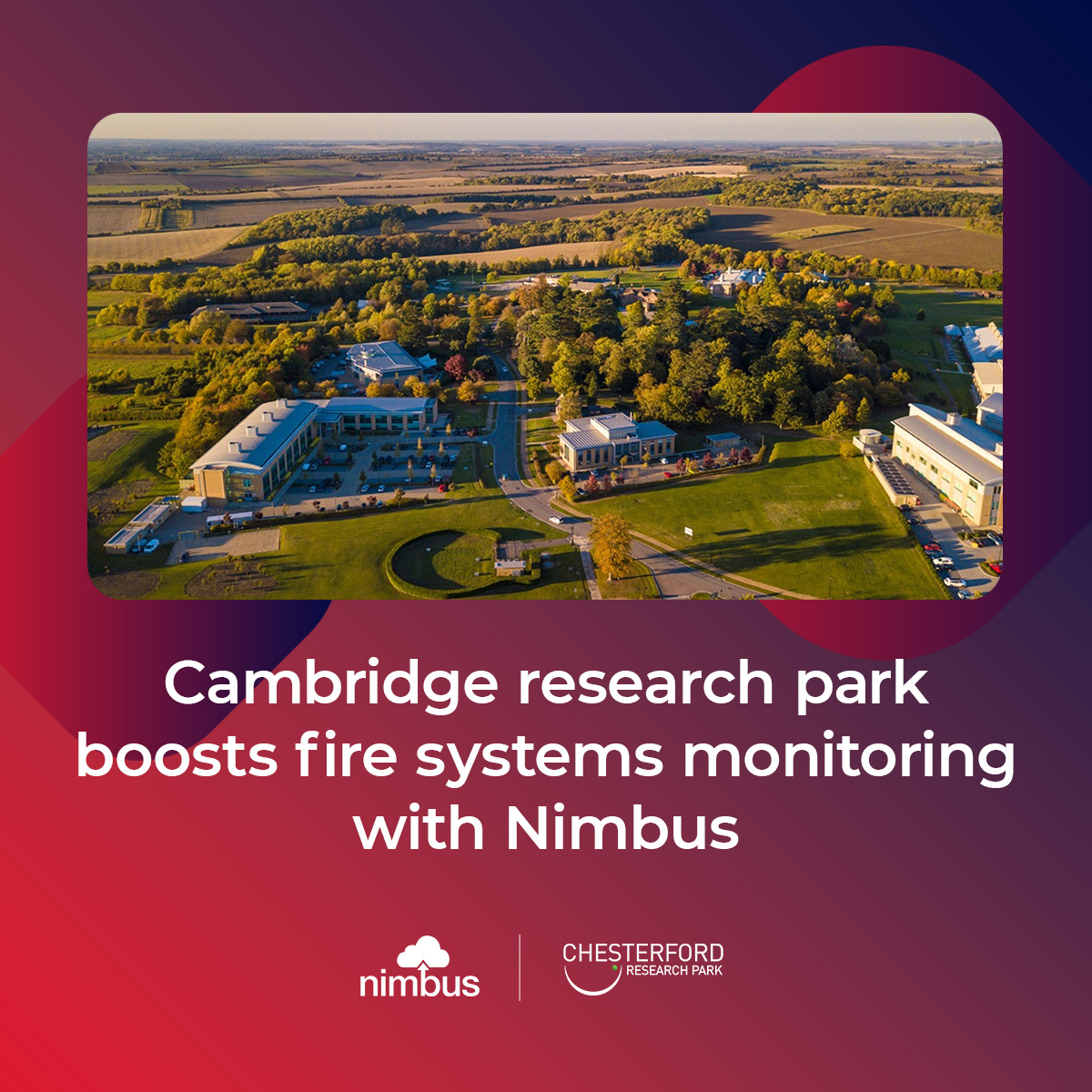 Chesterford Research Park, a leading hi-tech research campus has installed six Nimbus remote fire alarm management units on fire systems with a further seven to be deployed.

#ReducingFalseAlarms #BeFireProtected #BeFireAlarmConnected

More...👇
hubs.li/Q023ZYyK0