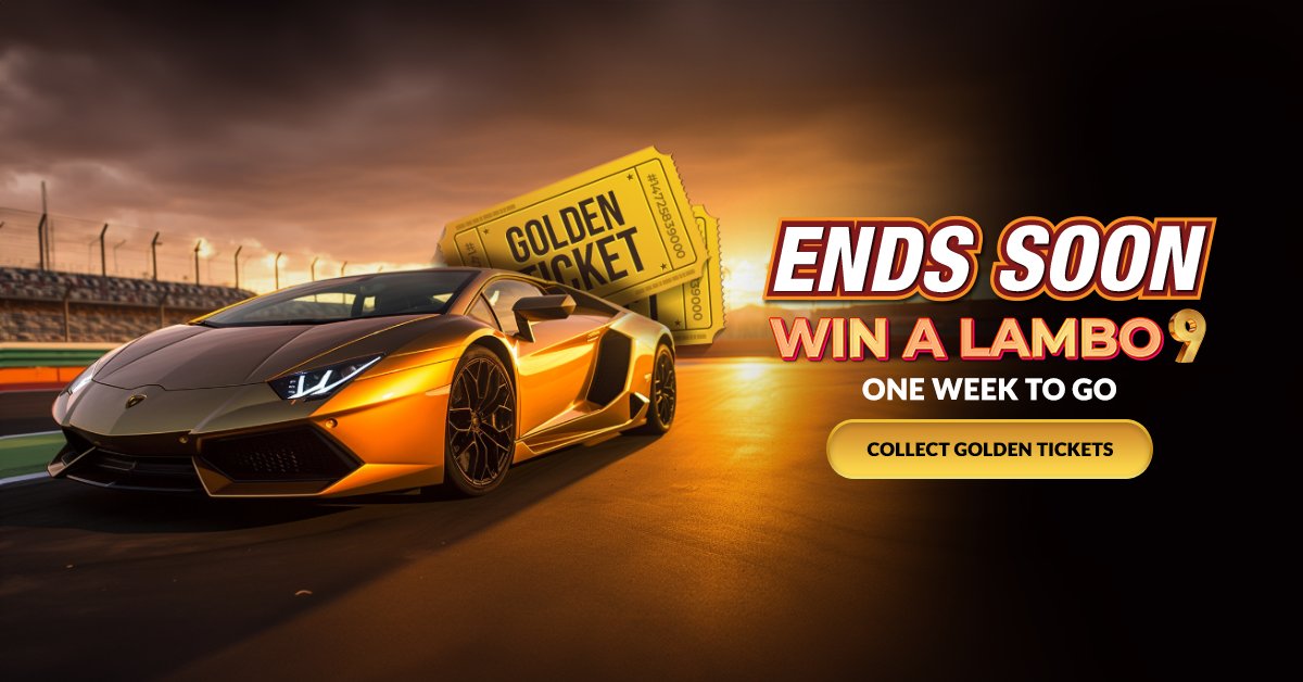 [Final Countdown] Grab Your Golden Tickets Before the Win A Lambo Contest Ends! 

Your Dream Car Is Just Moments Away—Seize the Chance!

Grab as many tickets as you can before the timer ends. 

#FreeBitcoin #btc #bitcoin #lambo #contest #WinALambo #Lamborghini #winner
