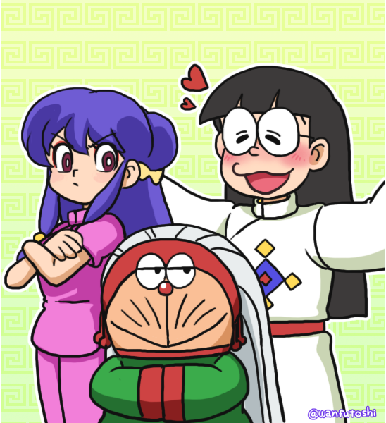 #見た事あるアニメ2つをごちゃまぜにする見た人もやる 