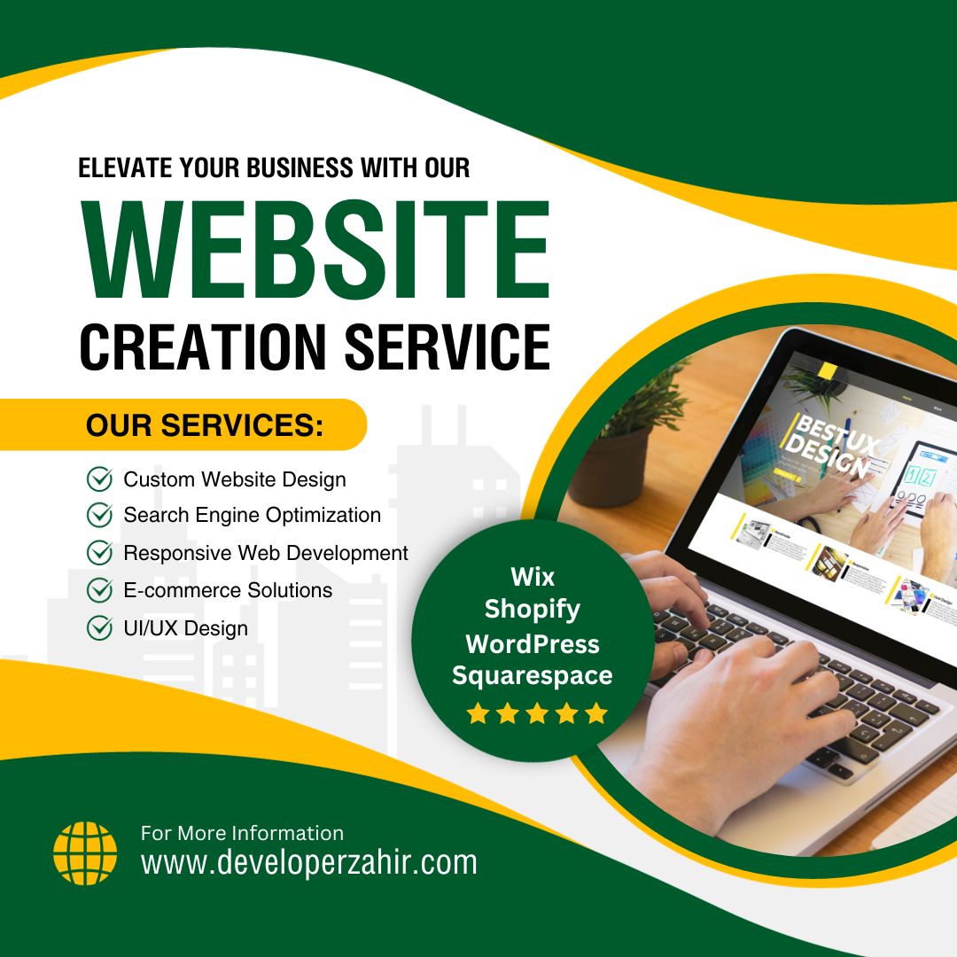 developerzahir's tweet photo. Need a website? 💻 I'm your #webdesigner , #developer , and #WordPress , #Shopify , #WIX , &amp;  #Squarespace Expert! 🚀

✅ Affordable rates 🤑
✅ Fast delivery 💨
✅ Stunning websites ✨

Check out my portfolio at https://t.co/2X2xAOusxA and contact me today to get started! 🤝 https://t.co/D7scQqkgUQ