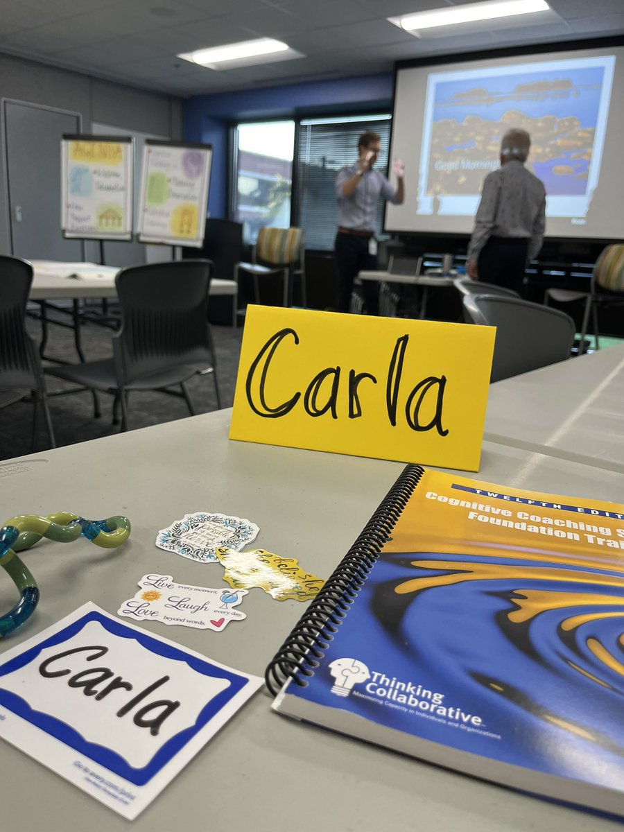 ctavares_20's tweet photo. I havenโt been this excited about a professional learning opportunity in a while! @WCPSSProfLearn #CognitiveCoaching #ThinkingCollaborative ๐ก๐ญ๐ซ๐ญ @Think_Collab @CogCoach https://t.co/o4IeHYIYPj
