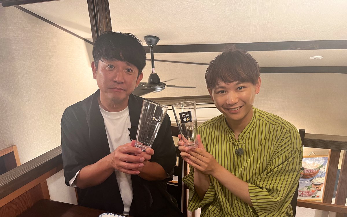 nomitabichannel's tweet photo. 📣👩‍🚀#須賀健太 さん&amp; #東京ダイナマイト #松田大輔 さんのサイン入りビアグラスが当たるスペシャルキャンペーン実施中🍻🎉

出雲を旅して当てよう🎯⛩

動画本編もミテネ🧚‍♂️🪄
https://t.co/8BpApDJizi

#飲み旅
#飲み旅チャンネル
#出雲 https://t.co/9bVS3zt615