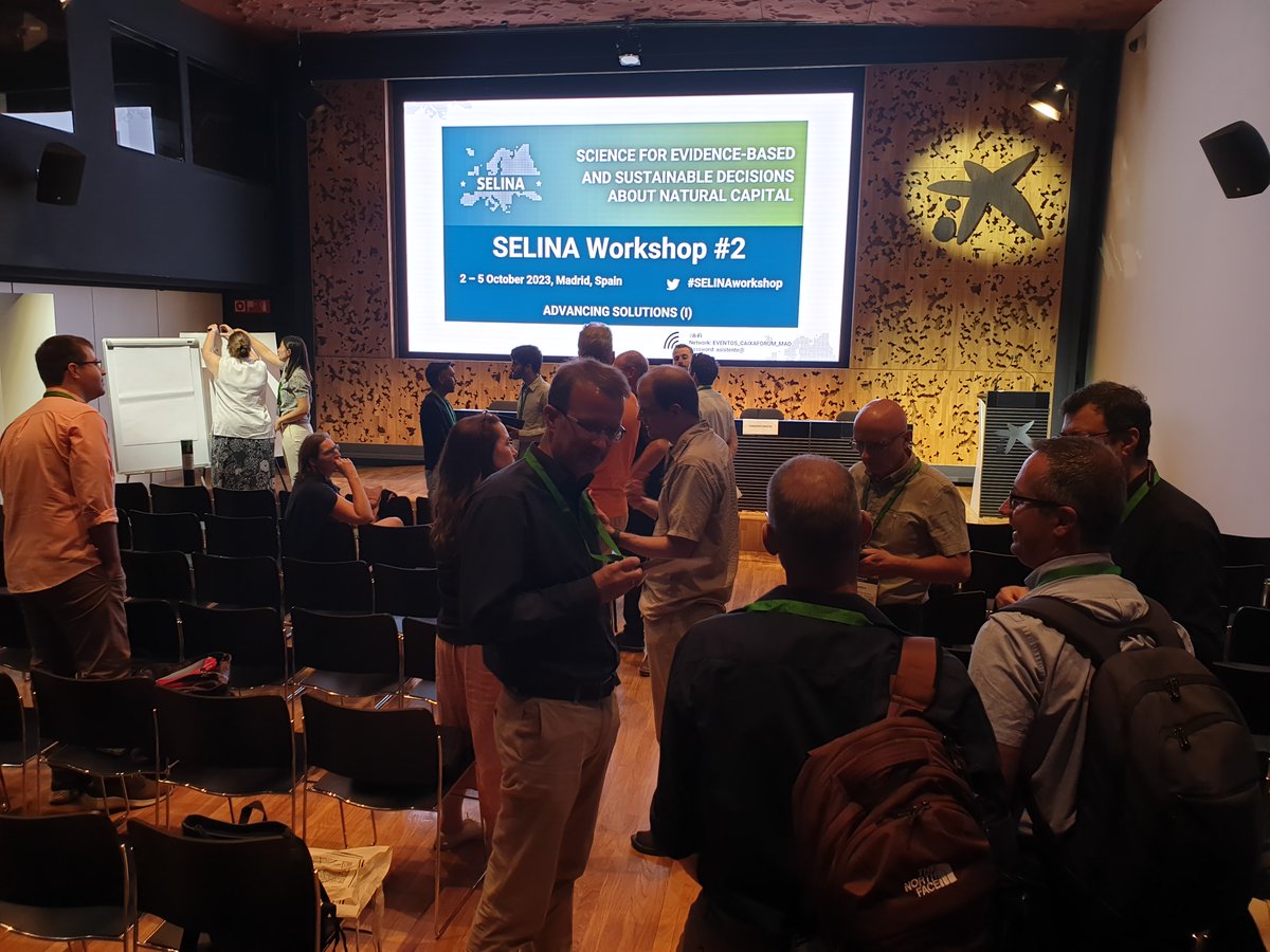 SELINAHorizonEU's tweet photo. 👋 Sunny greetings from Madrid!☀️ 🇪🇸
In the next few days, the @CaixaForum cultural centre will be the gathering space for #SELINApartners and local stakeholders.
We have just begun! Stay tuned for updates from the second #SELINAworkshop! 🔛 https://t.co/iUaK3nf3dK