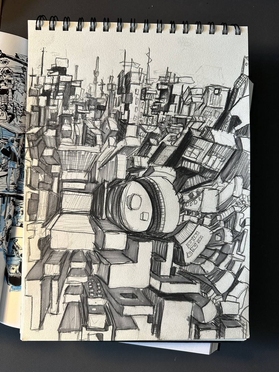 SilkyTofu4's tweet image. Infinity city lovers gather here

#infinitycity #cityscape #art #sketch #pencilart
