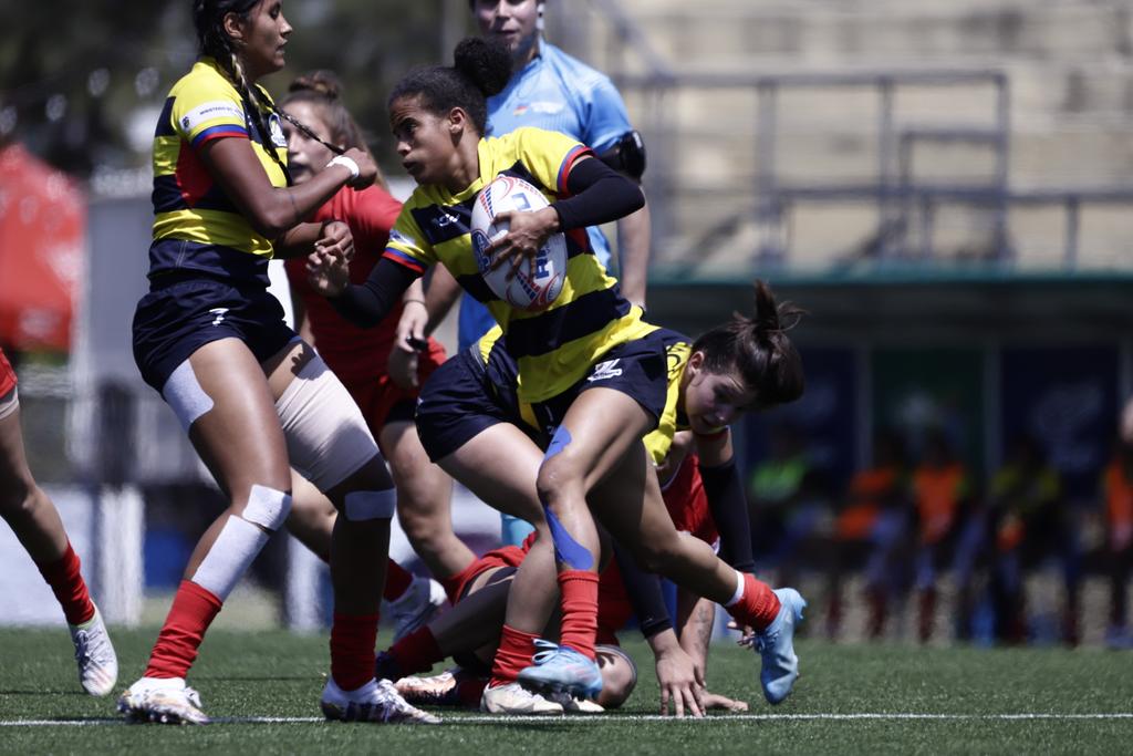 ✅ Cerramos nuestra participación en el #SAR7s con un equipo joven, dando minutos al futuro de #ColombiaRugby 🇨🇴

🟣🟡Ahora modo #wxv en Dubái. 🇦🇪 Representando la región con Rugby XVS Femenino. 💛💙❤️
Esto es más grande de lo que parece. 🔥

#ElRugbyNosUne