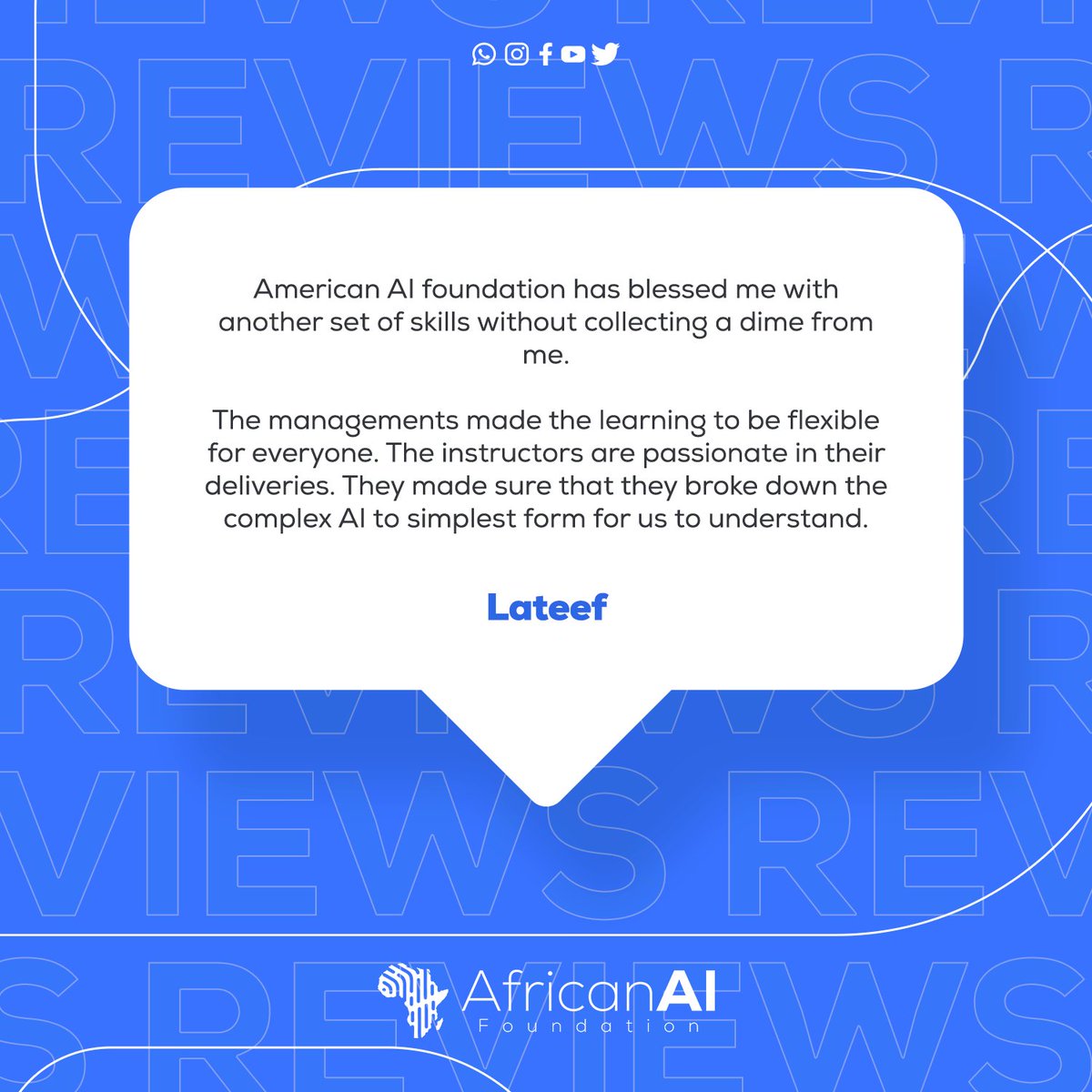 African AI Foundation tweet media