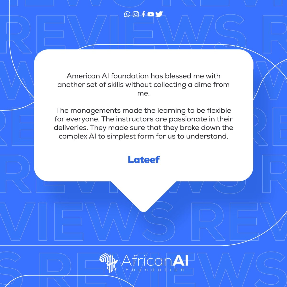 African AI Foundation tweet media