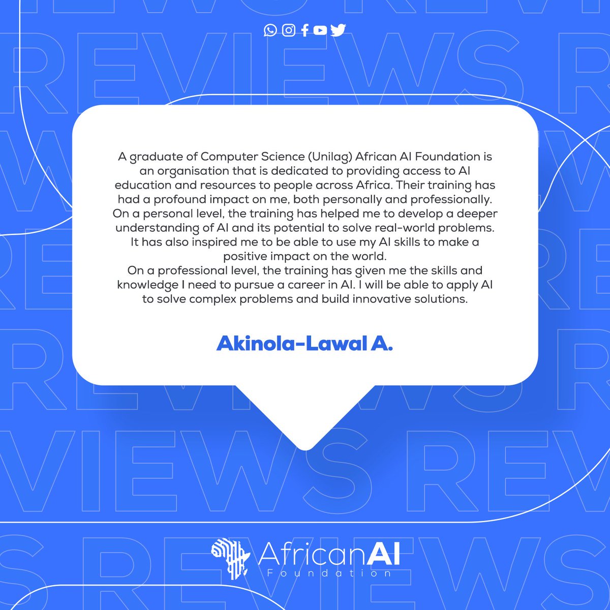 African AI Foundation tweet media