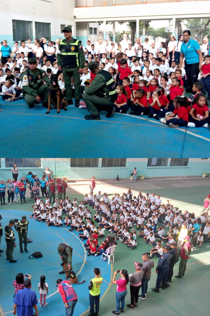 #VenezuelaPresenteEnLaEscuela
Escuela Felipe Guevara Rojas Municipio Girardot #InicioDeClases #Maracay
<a href="/_LaAvanzadora/">Yelitze Santaella</a> <a href="/NicolasMaduro/">Nicolás Maduro</a> <a href="/CDCEAragua/">CDCE ARAGUA</a>