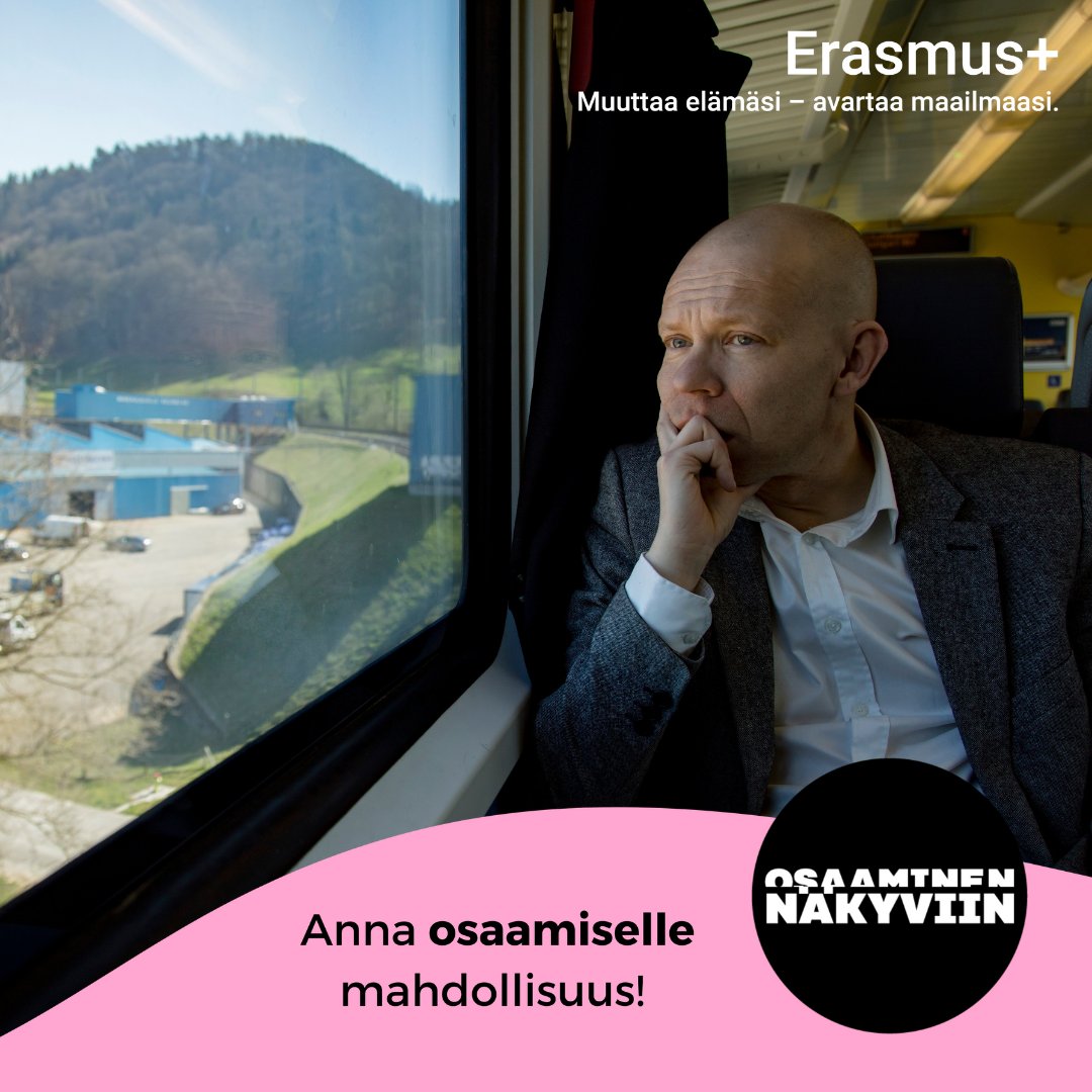 #OsaaminenNäkyviin-viikolla nostamme kansainvälisen kokemuksen tuomaa osaamista. 

Heikki Aittokoski: 'Erasmus-vaihdosta on ollut valtava hyöty toimittajan työssä. Työurani olisi varmaan mennyt eri suuntaan, jos en olisi viettänyt vuotta Frankfurtissa.” 
➡️oph.fi/fi/uutiset/202…