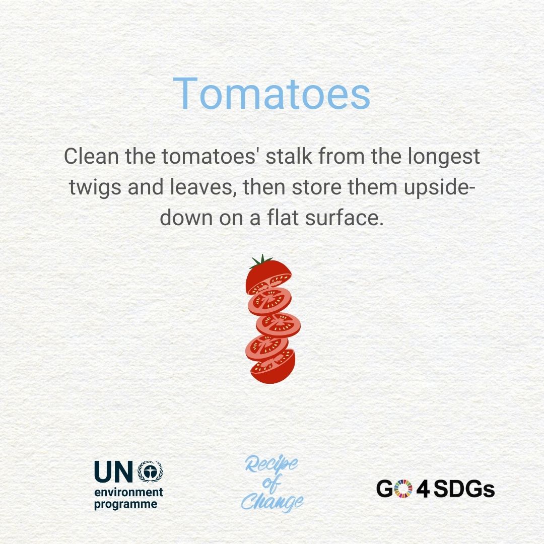 UNEP_WestAsia's tweet photo. Ending #foodwaste starts with each one of us.
Check out these tips to help you #StopFoodLossWaste starting today.
#FLWDay #RecipeofChange #GO4SDGS https://t.co/lvnlItNg2Y
