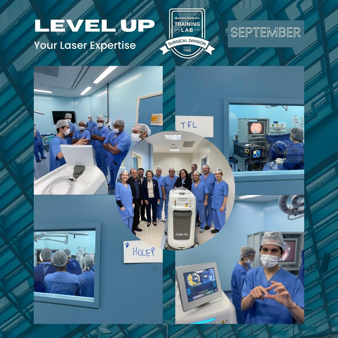 A new hands-on course at the Training Center of the Zilda Arns Elderly Hospital in Curitiba🇧🇷made by Dr. <a href="/ThiagoHotaUro/">Thiago Hota</a> , Dr. Eduardo Miranda and Dr. Thiago Sato with our latest generation lasers #CyberHo &amp; #TFL 🙏Never stop #LevelUp you laser expertise #BeQuanta