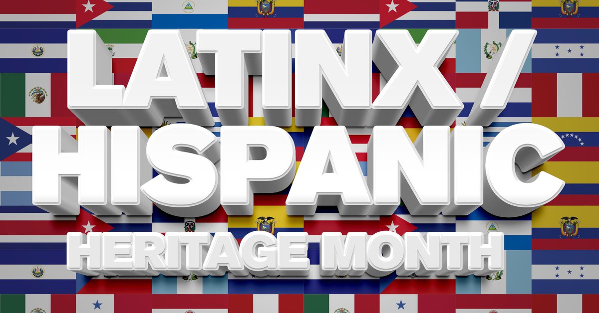 In October, we celebrate Latinx/Hispanic Heritage Month &amp; take time to celebrate &amp; educate future generations of Ontarians about the outstanding achievements of Latinx and Hispanic people and their meaningful contributions to our social, economic &amp; multicultural fabric.