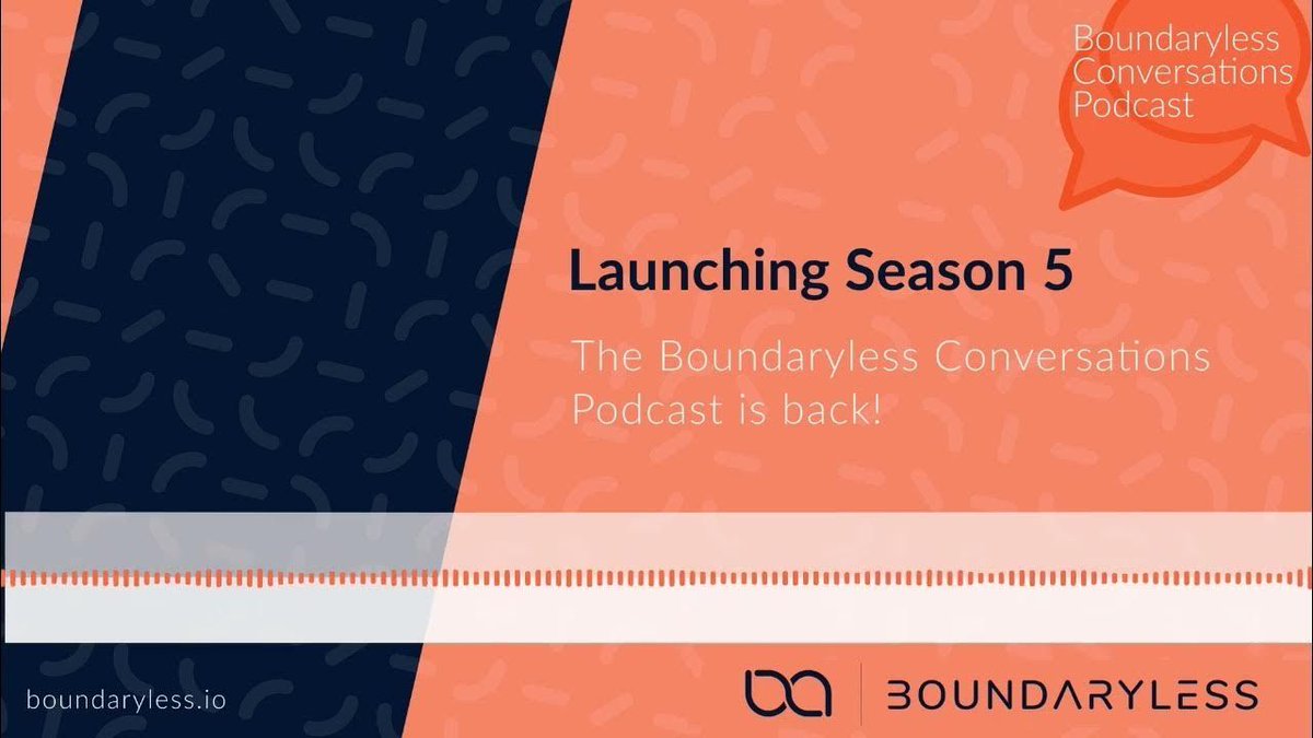 📣 Tomorrow Boundaryless Conversations Podcast will be back. Inspiring organization and individual stories on #PlatformDesign, #OrganizationalDesign, and #InnovativeProducts. Join us on your usual go-to-podcast platform or YouTube, 
buff.ly/46qVW1f