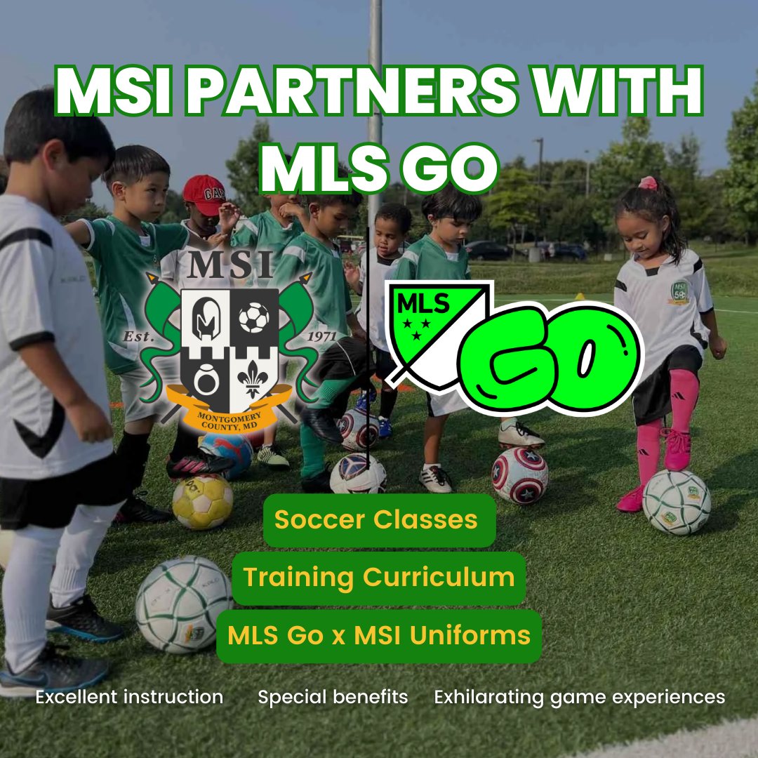 📢 ⚽ We are thrilled to team up with @MLSGO! This partnership will create an after-school program that provides soccer classes, a training curriculum, and uniforms for every player. 🏆 Learn more: msisoccer.org/news/msi-socce… #MSISoccer #MLSGO #MLS #Partnership