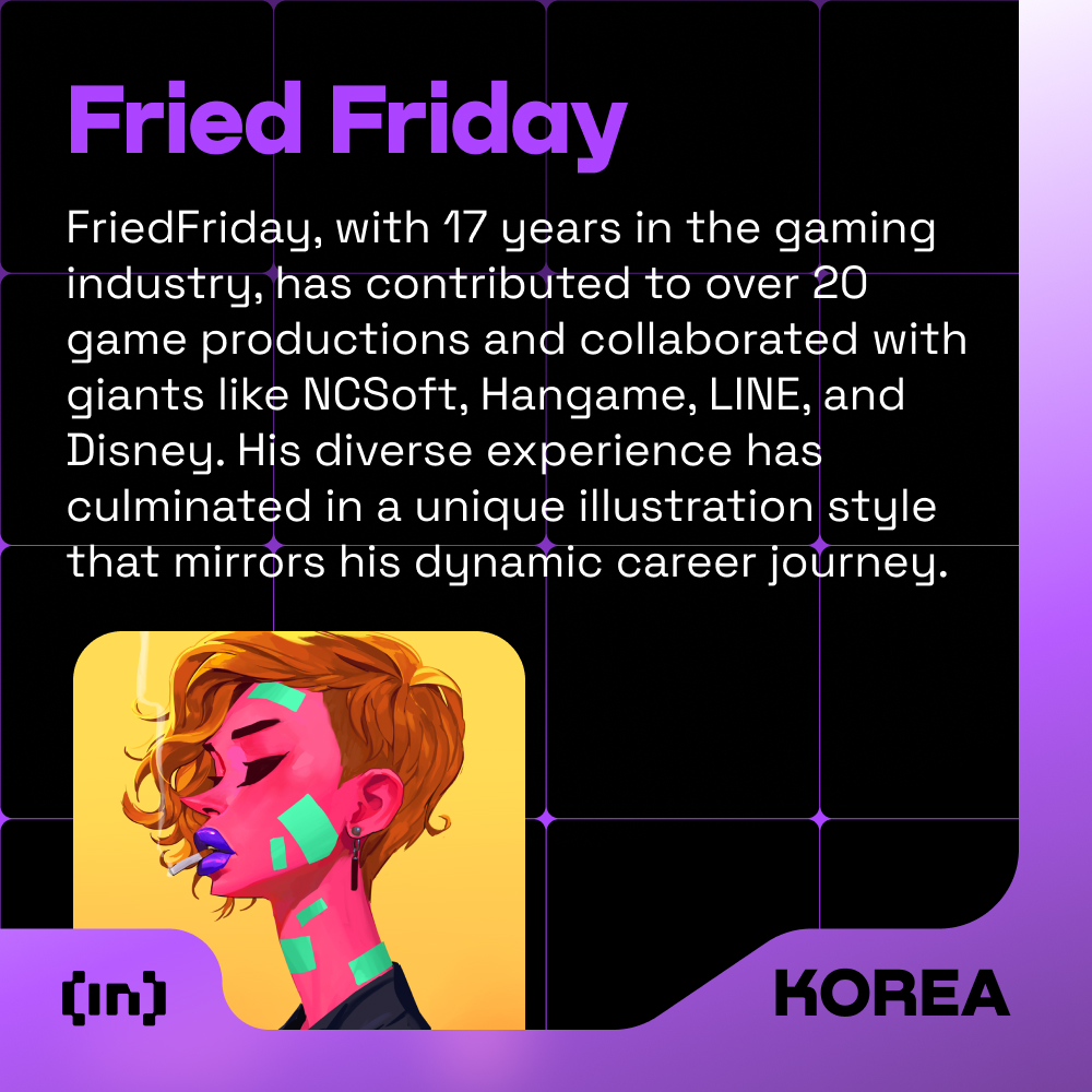beincrypto's tweet photo. 🎉 Welcoming @fried_friday &amp; other 13 artists to craft exclusive NFT art. A world where technology &amp; creativity meet awaits! 

Learn more 👉 https://t.co/InywITBmbk 

#BeInCryptoTurns5 #FriedFriday https://t.co/BP7Q8xFF3A