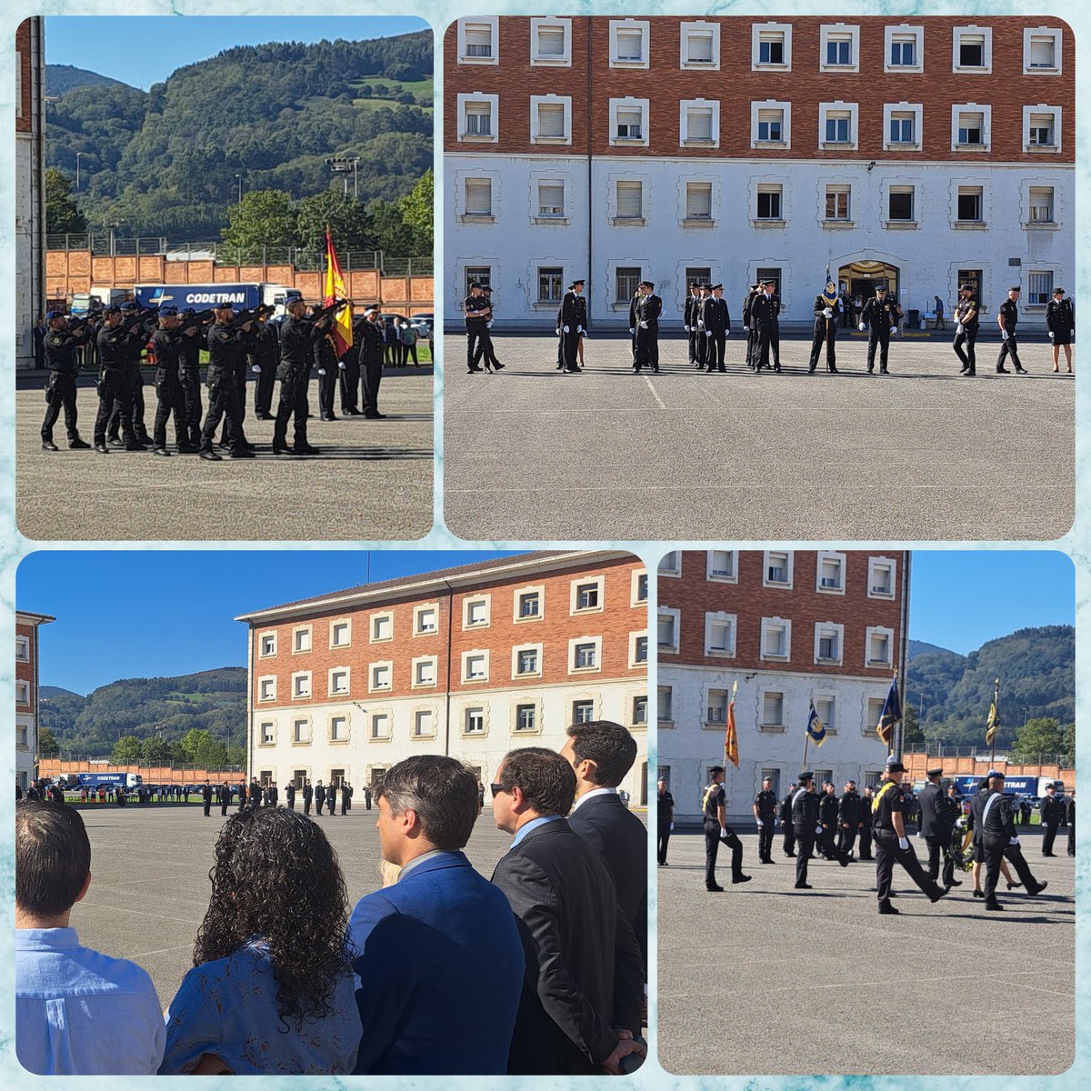 🗓 Hoy hemos asistido al Cuartel de la #PoliciaNacional de #Basauri para acompañarles con motivo de su festividad de los #AngelesCustodios 

👮‍♂️👮‍♀️Damos la enhorabuena al Cuerpo de #Policia por su gran labor, servicio y dedicación a toda la ciudadanía
