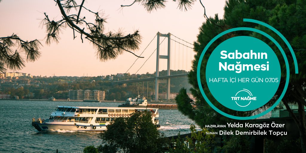 trtnagme's tweet photo. Türk Sanat Müziğimizin sevilen örneklerine ve isteklerinize yer verdiğimiz programımız “Sabahın Nağmesi” saat 10.00'a kadar canlı yayınla sizlerle.

Canlı Yayın ⤵️

🌐 https://t.co/rz7Y6ImzJA
🎧 https://t.co/lVrC6tDLTP https://t.co/xgrCfTzUgD