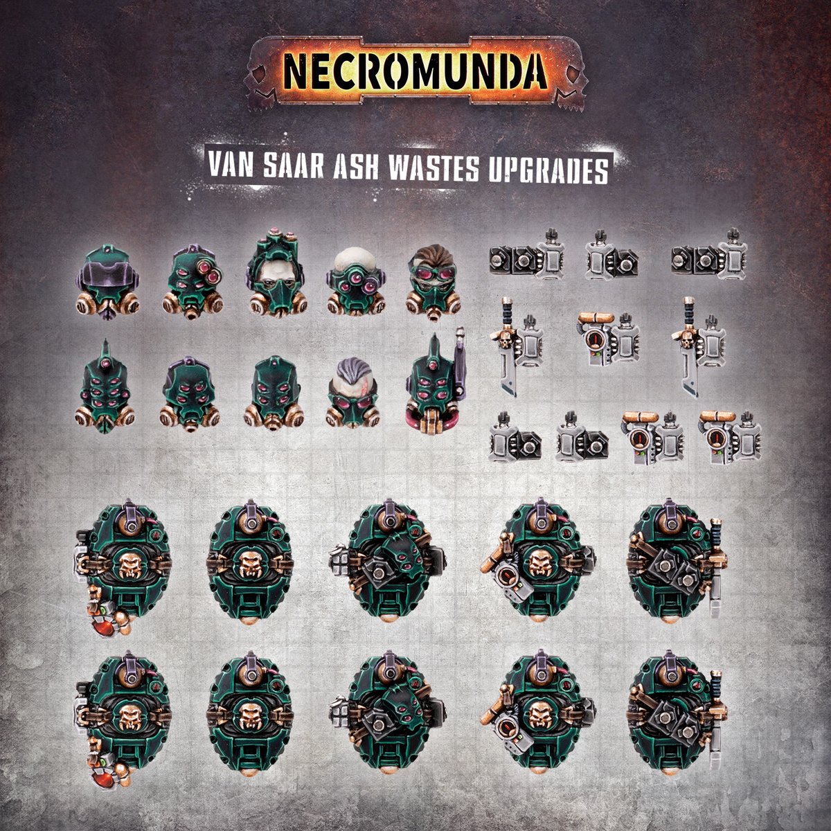 warhammer's tweet photo. Something really Wyrd is coming to Necromunda’s ash wastes! 

Get a closer look and check out the new Van Saar upgrades too: https://t.co/iHG7zlbFJ6 

#WarhammerCommunity https://t.co/g5Y3V8lVFr