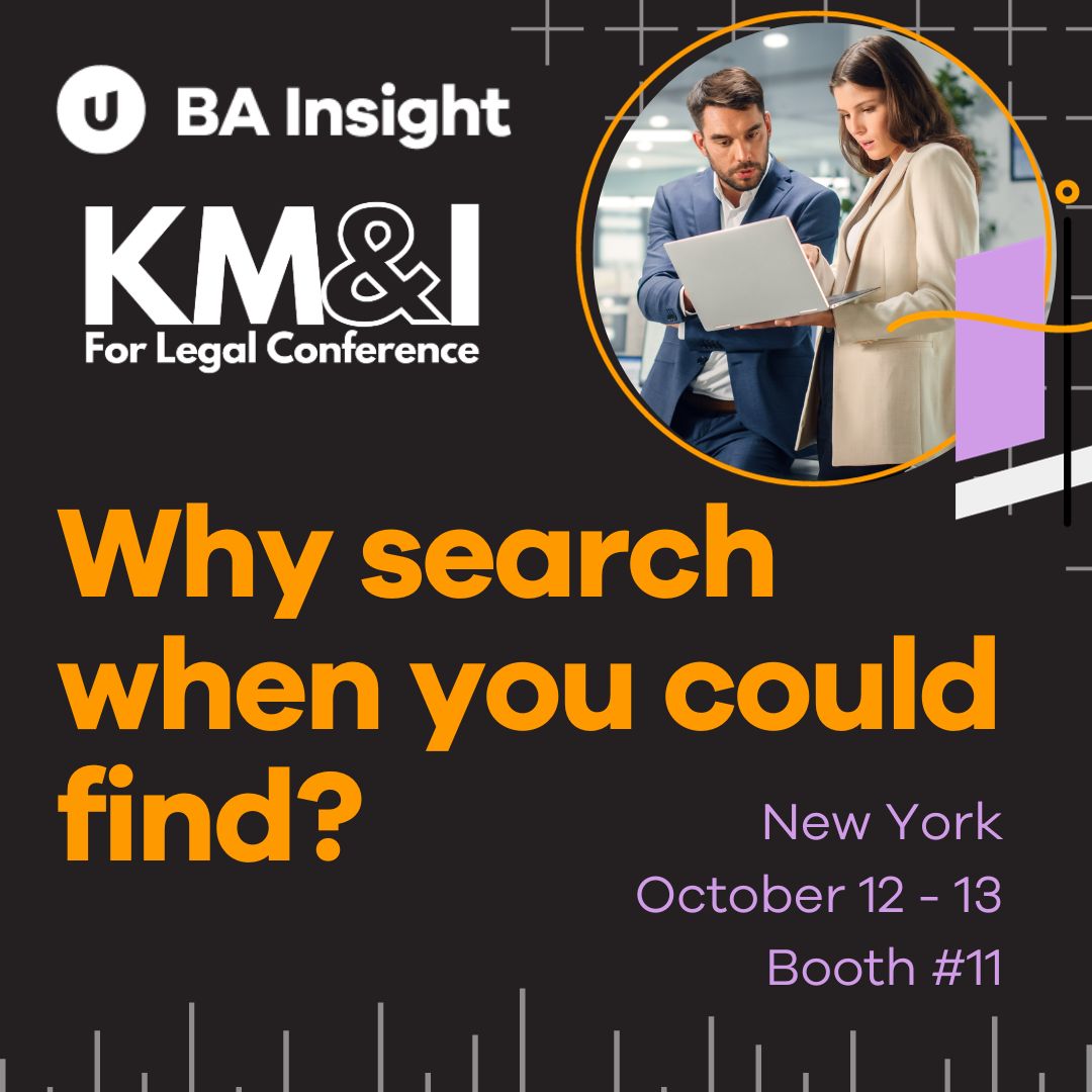 Is your law firm struggling to get the right information to the right person at the right time? We’d love to show you how AI-powered #enterprisesearch can boost productivity &amp; increase billable hours. We’re a proud sponsor of #KMI2023 in #NYC. bit.ly/45VnGeS #AISearch