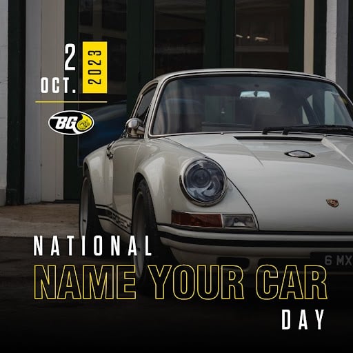 National Name Your Car Day every year on October 2, pays homage to those of us who love our rides so much — we name them! Tell us your car's name in the comments!